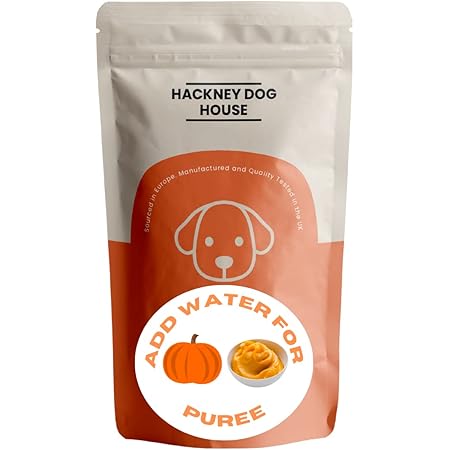 Hackney Dog House Natural Pumpkin Powder for Dogs, Digestive Fibre ...