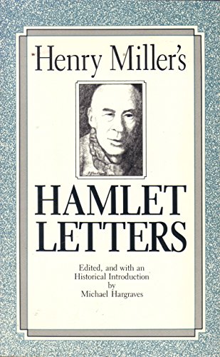 Henry Miller's Hamlet Letters 0884962695 Book Cover