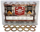 Conjurer Co. DND Condition Markers & Spell Effects | 90 Wooden Rustic Rings for 5 Player Games |...