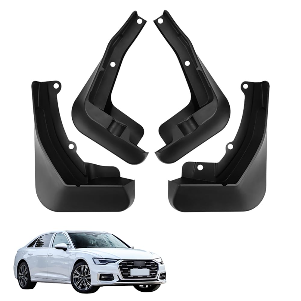 AMHVMU 4pcs Mud Flaps for Audi A6L 2026