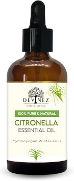 Devinez Citronella Essential Oil 118ml - 100% Pure, Natural | Aromatherapy, DIY Candle Making