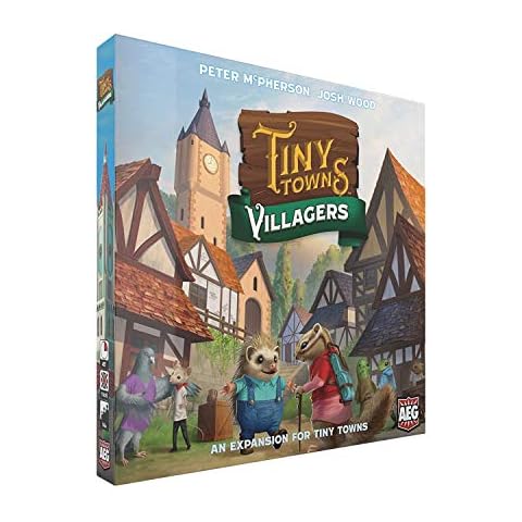 Alderac Entertainment Group Tiny Towns: Villagers Expansion Cover