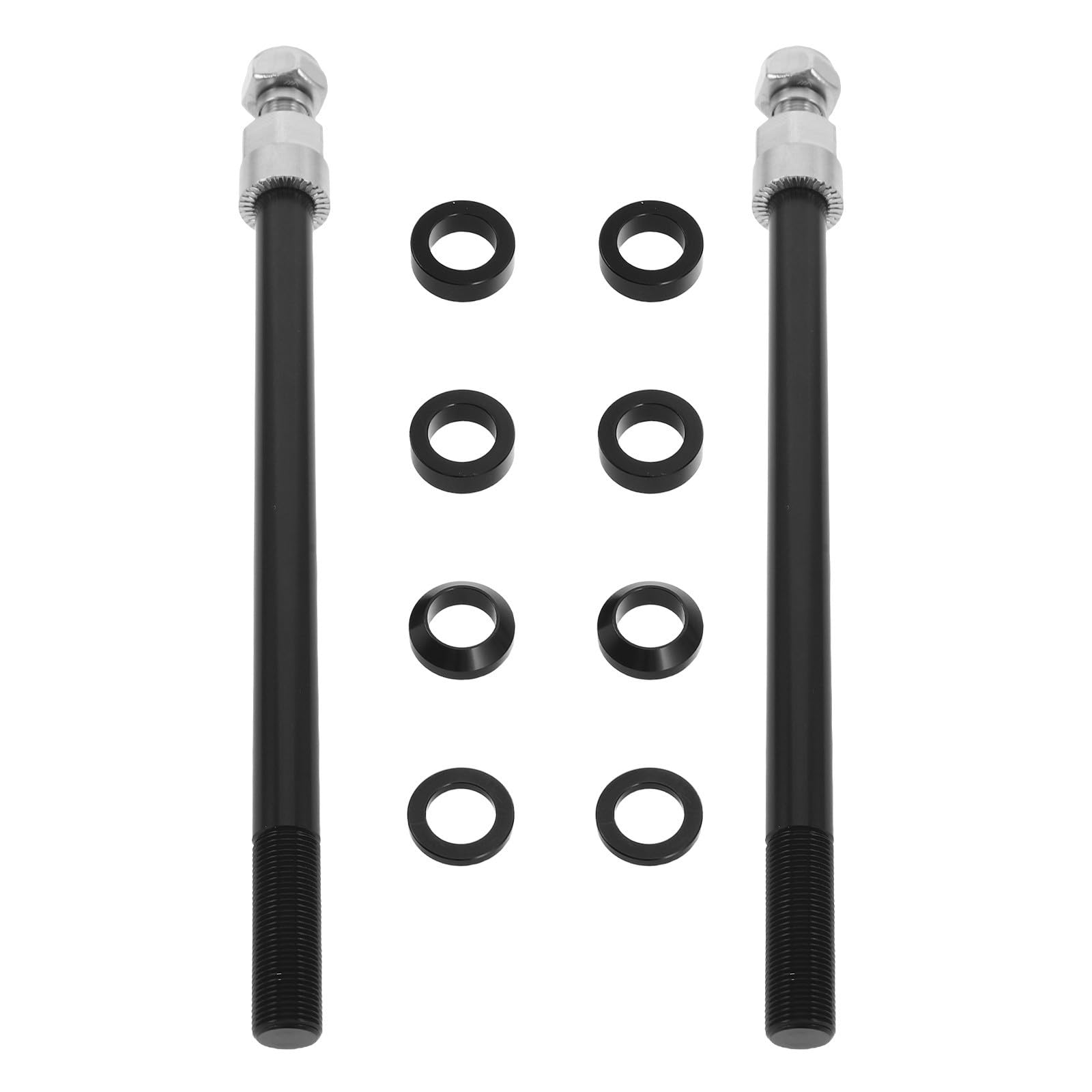 2 Piezas Eje y Bicicleta Remolque para con Diseño Resistente de Fácil Instalación Ciclismo Seguro para Actividades al Aire