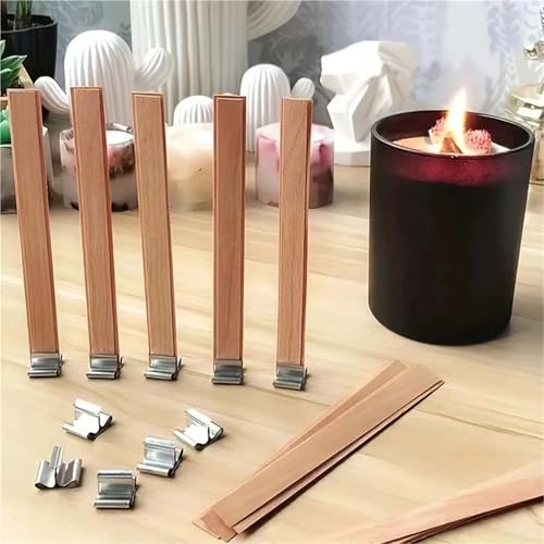 Mechas de madera para vela pack 120 unidades miniatura 3