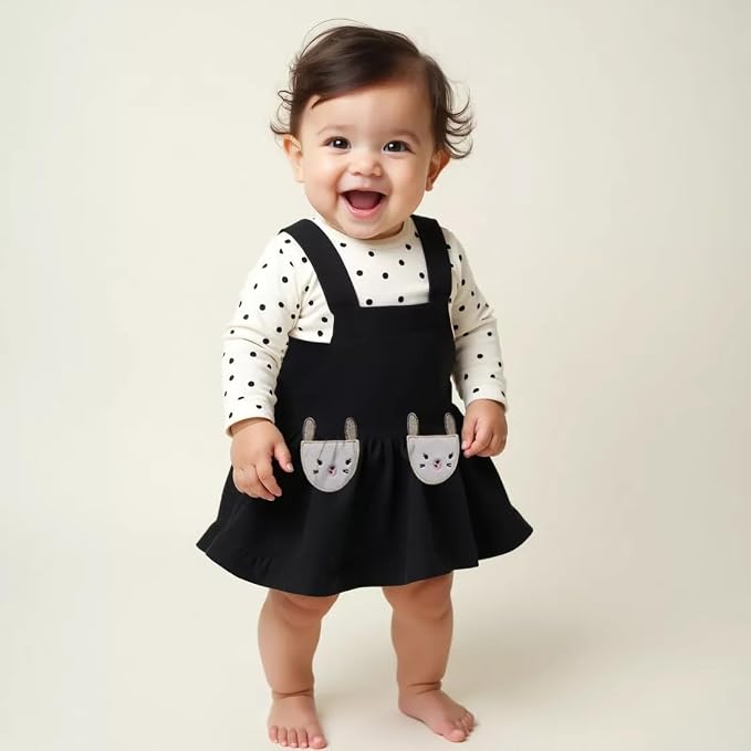 Roupas De Bebe Menina Jardineira Infantil Romper Body Bebê Coelhinha