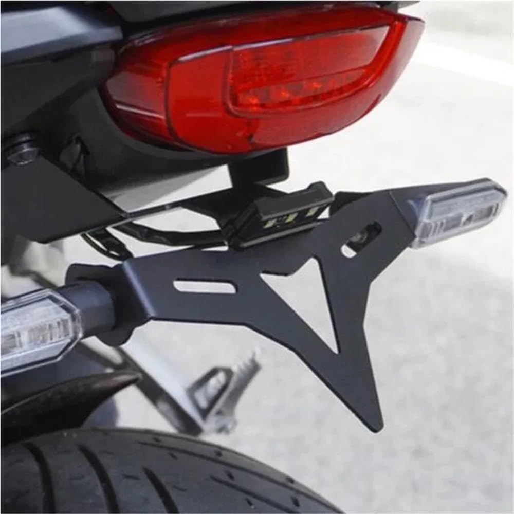 Portatarga Staffa di registrazione del supporto targa motociclo Accessori moto per CBR650R CB650R 2021 2022 2023 2024