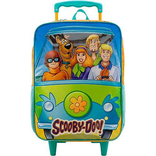 Mala Com Rodas 16 Scooby-Doo Mystery Machine - 8880 - Artigo Escolar Scooby-Doo, Laranja