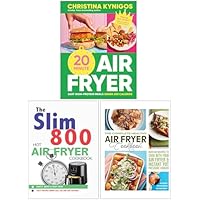 20-minute Air Fryer, The Slim 800 Hot Air Fryer Simply Quick & Fast Food & The Complete Healthy Air Fryer Cookbook 3 Books Collection Set