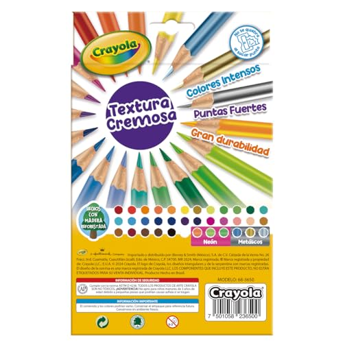 Image of Crayola Colored Pencils (36ct), Kids Pencil Set, Pre-Sharpened Coloring Book Pencils for Kids & Adults, Arts & Crafts Supplies, Coloring Gift, Ages 3+ (Pack of 12)