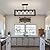 ZCPULS Black Farmhouse Chandelier for Dining Room, Rectangular Linear 5-Light Pendant Lights Kitchen Island Over Table, Rustic Hanging Ceiling Light Fixtures with Wood Grain and Metal for Living Room