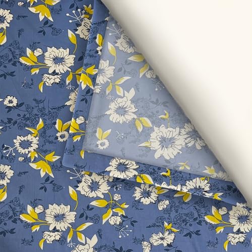 Image of Weave & Decor Super Soft Super Comfortable 144 TC 90x90 inches Printed Cotton Double Bed Bedsheet with Two Pillow Covers