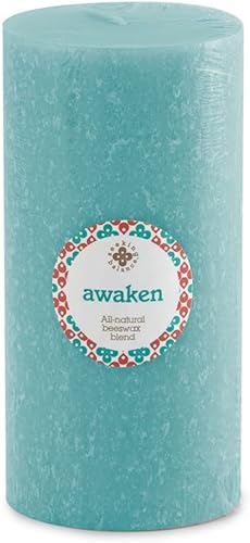 Miniatura 12 de Root Candles Velas de aromaterapia Seeking Balance Mezcla de cera de abejas Timberline Pilar perfumado Vela de spa, 3 x 3 pulgadas, Renovación