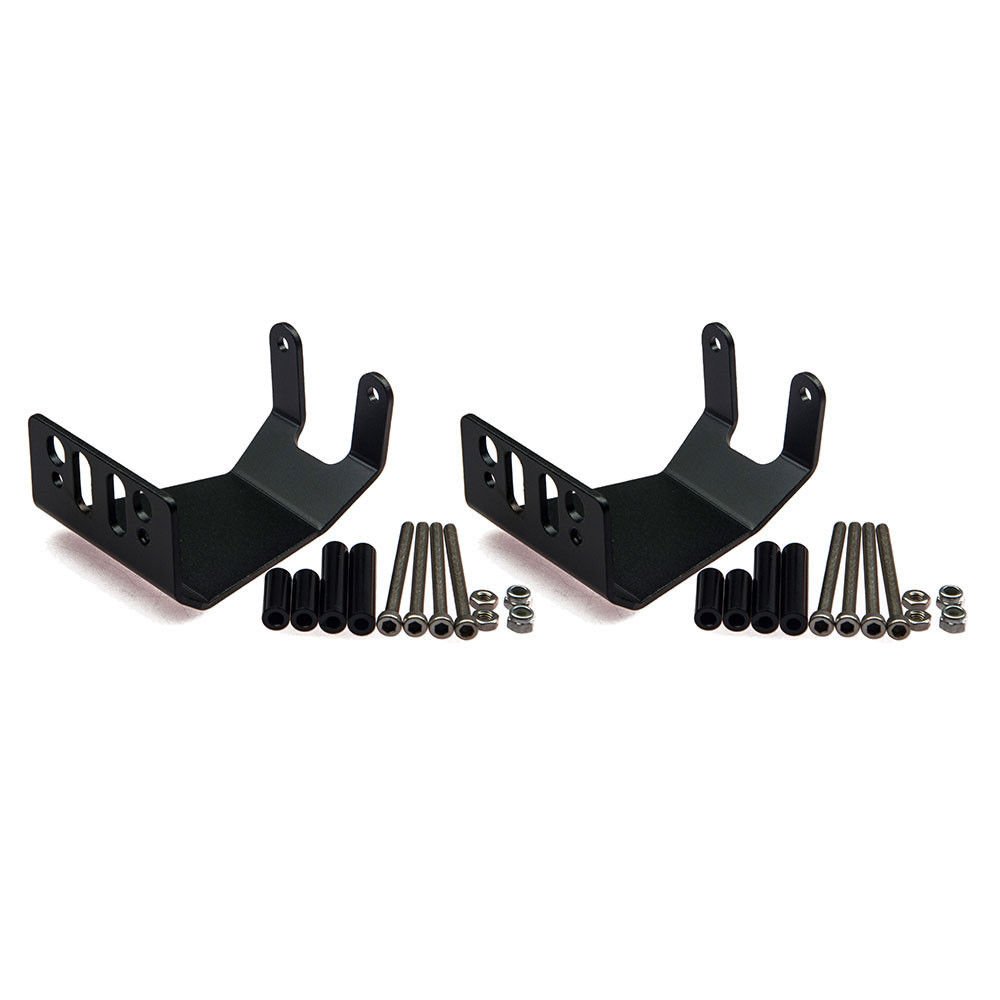 RC-CN2 PCS Aluminum CNC Skid Plate for 1/10 Scale Crawler Axial SCX10 Parts Black