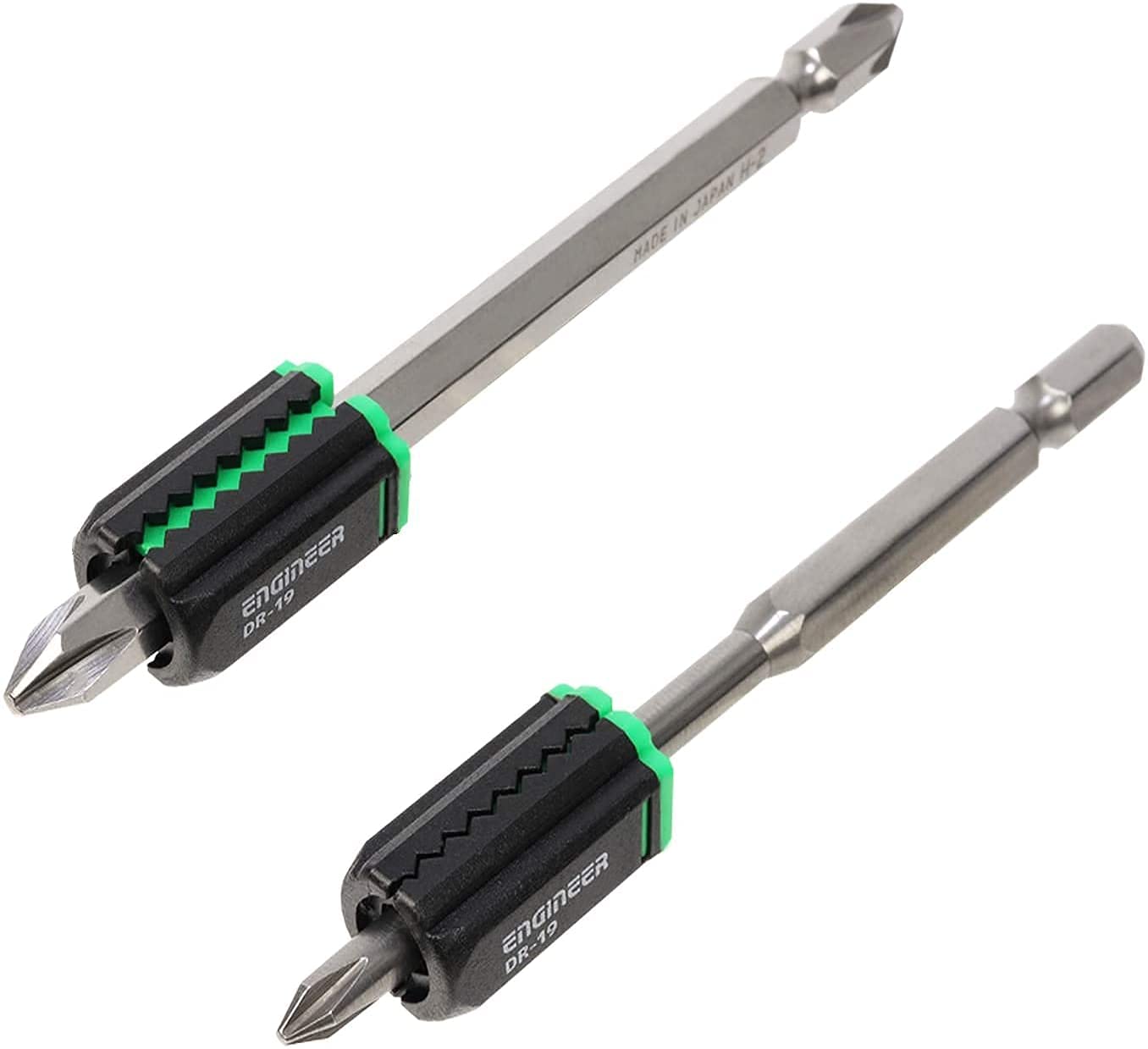 ENGINEER DR-19 - Atrapador de tornillos, imán fuerte que sostiene tornillos, brocas de nivel, y puntas de torsión
