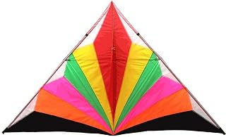 Kites kiteRainbow Maple Leaf Kite with 400M/600M Kite Line,Easy to Fly for Beginners Kids Adults,Perfect for Games and Activitie-Colorful 709 Kite Toys (Color : 600m Line)