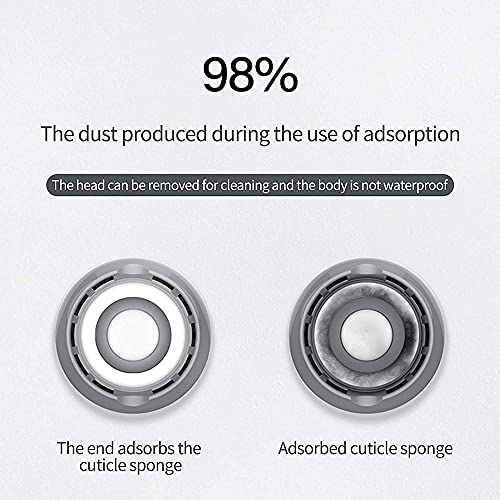 Elektrische Voetschuurmachine, Elektrische Voeten Eeltverwijderaars, Stofzuiger Oplaadbare Pedicurehulpmiddelen Voor Het… - Afbeelding 5