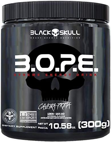 BOPE Pré Treino (300g) - Limão, Black Skull