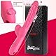 BDSMYEE Realistischer Dildo Vibrator für Frauen,Vibration mit 10 Vibrationsmodi,Vibratorensets für Frauen,Tragbar Massagestab Anal Vibrator Sexspielzeug für Frauen solo (Rosa)