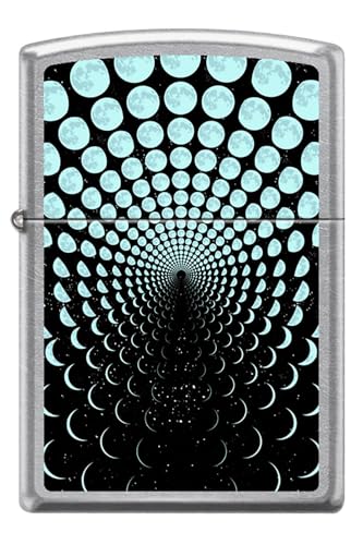 Encendedor Zippo Luna Fases Plata miniatura 1