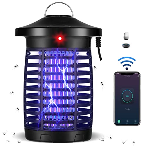 Smart Bug Zapper Indoor Outdoor Flying Insect Trap, Electric Zappers
