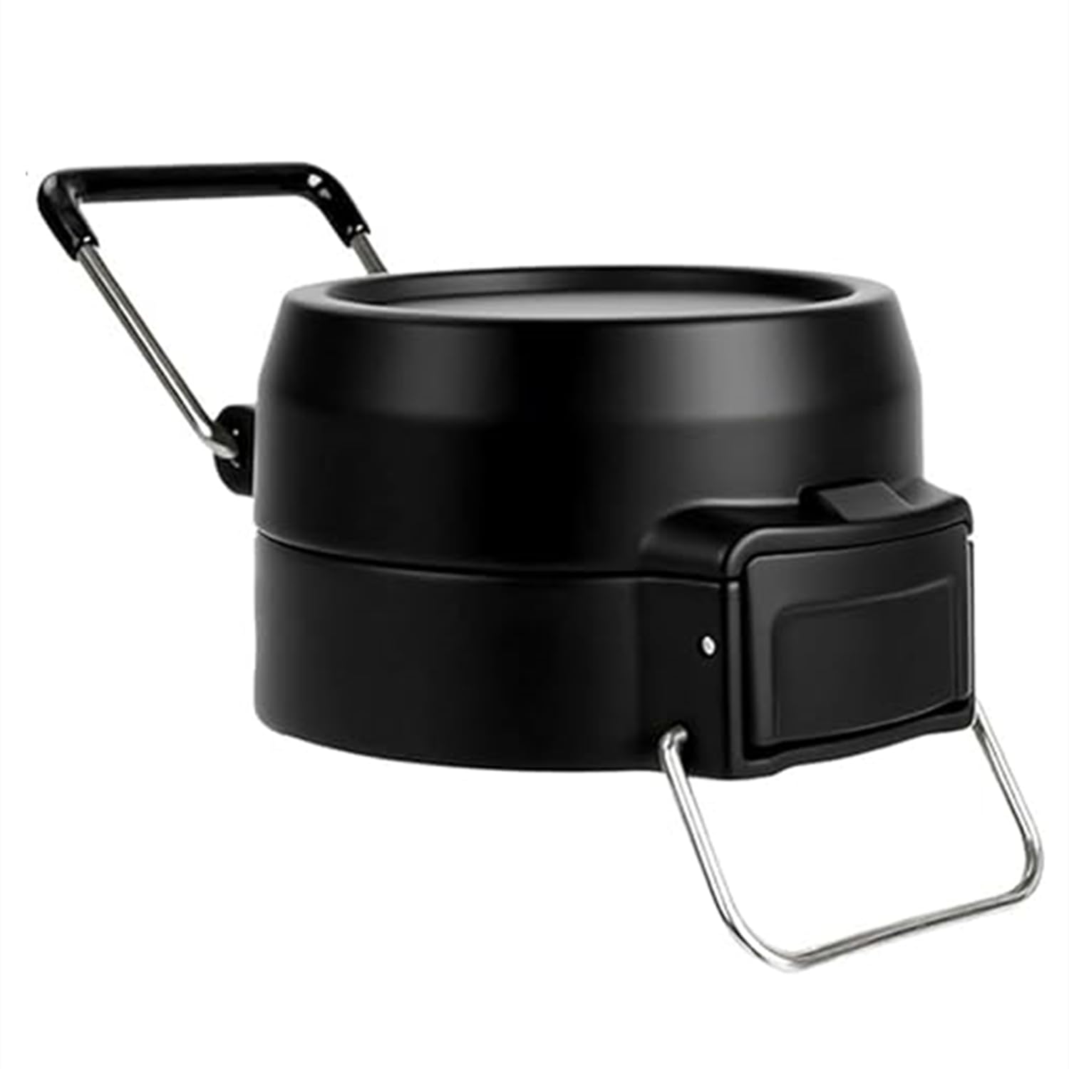 Ersatzdeckel, kompatibel mit Stanley Quick Flip Go 680 ml, 1020 g (nur ), obere Abdeckung mit Trageschlaufe, Zubehör, automatischer Klappdeckel, Ersatz für Reisen, Schwarz