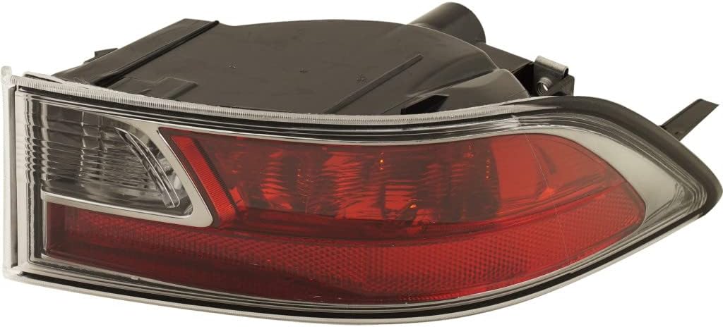 KarParts360 For Lexus GX460 2014-2021 Back Up Light Assembly Passenger Side | Clear and Red Lens | Replacement For 8167160160-PFM