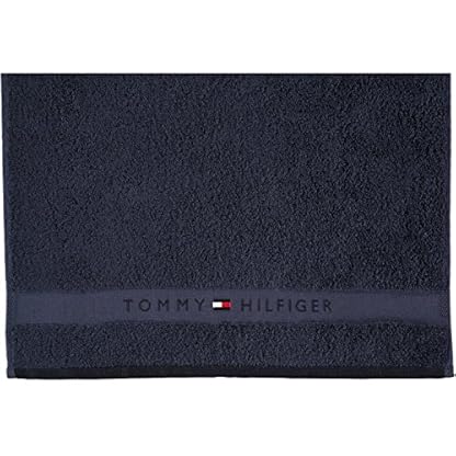 Tommy Hilfiger - Handtuch Serie Legend 2 - Uni 560 g/m², 100% Baumwolle, Marineblau, Handtuch 50 x 100 cm – Bild 4