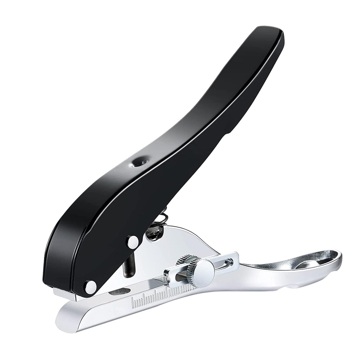Alnicov Hole Punch 8mm Single Hole Punch Screw Cover Hole Punch Set for Photo Paper PVC Cards Edgebanding