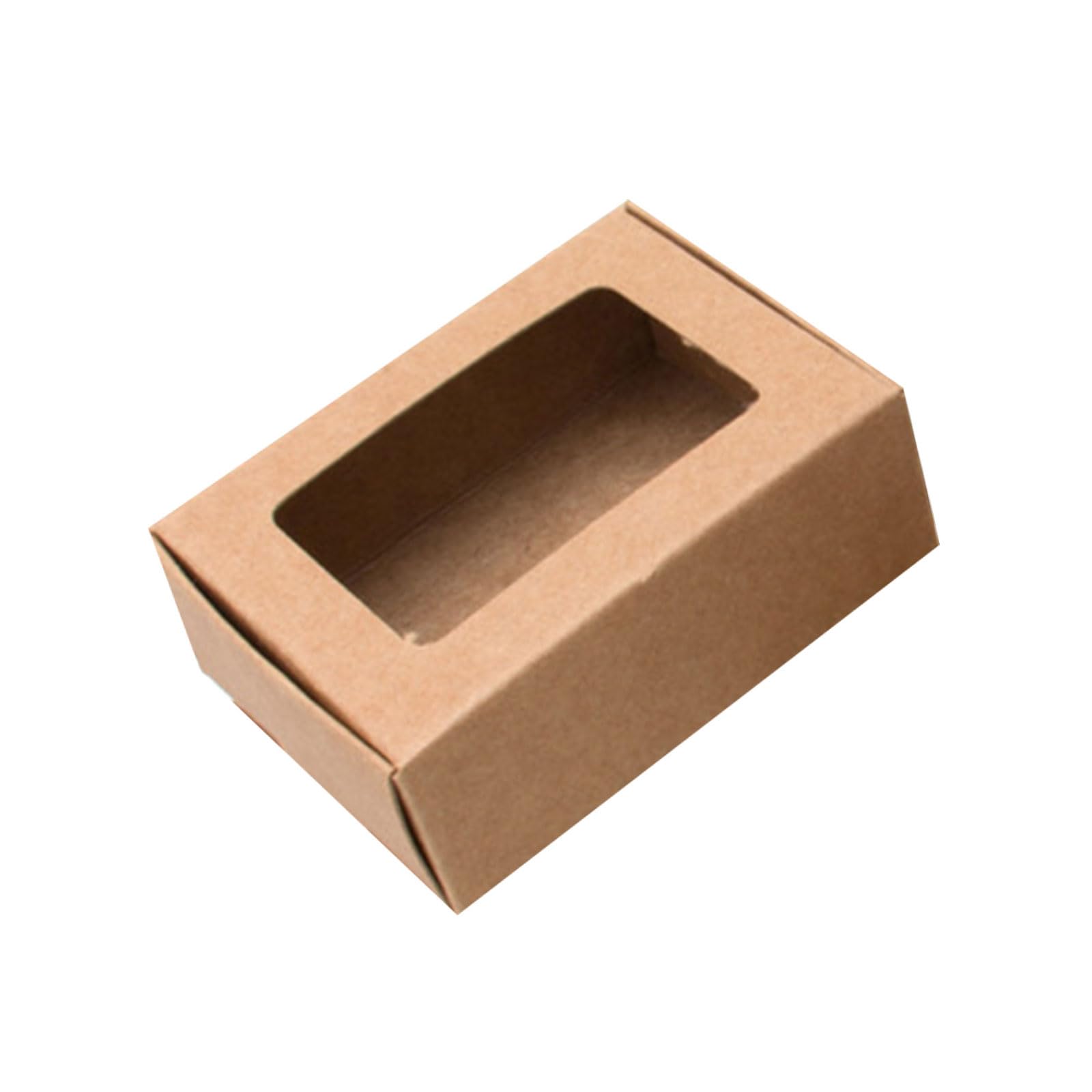 OSNIYAW 60pcs Clear Gift Boxes 8.5x6x3cm Ideal for Storing Sweets Jewelry and Holiday Surprises Multipurpose Tiny Boxes