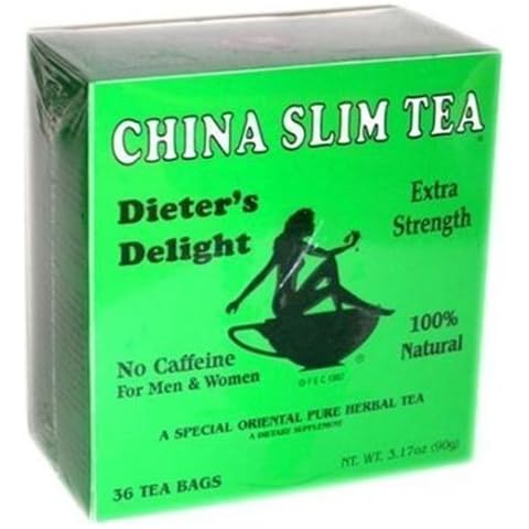 China Slim Tea Dieter's Delight 36 Tea Bags NET WT 3.17 OZ (90 g) by the teapot company Cover