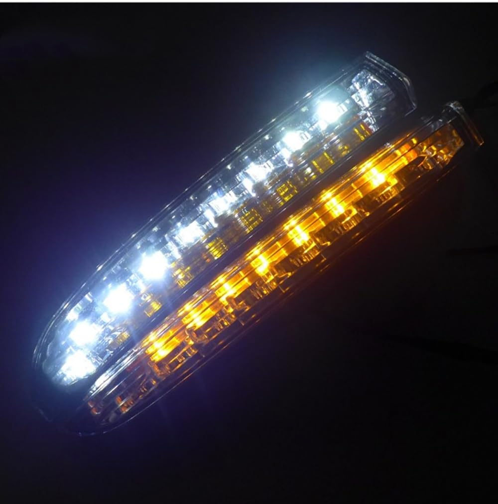Luce di Indicatori Per Passat 2010 2011 2012 LED Paraurti Anteriore Fendinebbia Luce Marcia Diurna Luce Diurna Presa D'aria Auto Lampadina Indicatore Direzione