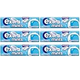 Peppermint Breath Mints Bundle – Extra Sugar-Free, 16 Pieces per Pack, Pack of 6 – Long-Lasting Fresh Breath