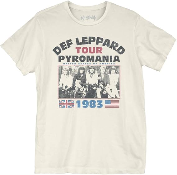 Def Leppard Pyromania Tour T-Shirt