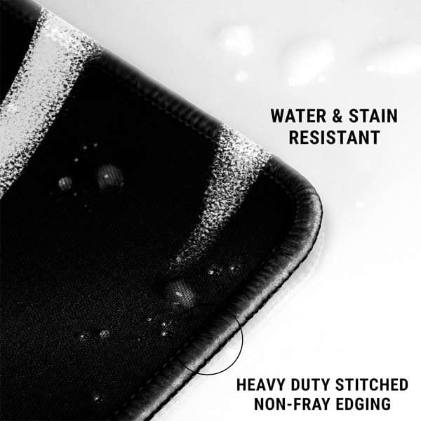 Skinit Extra Large Gaming Mouse Pad - Officially Licensed Venom Logo Design with Stitched Edges, Waterproof, Non-Slip Rubber Base, Desk Mat for Keyboard & Mouse, 35.75" x 15.4" inches