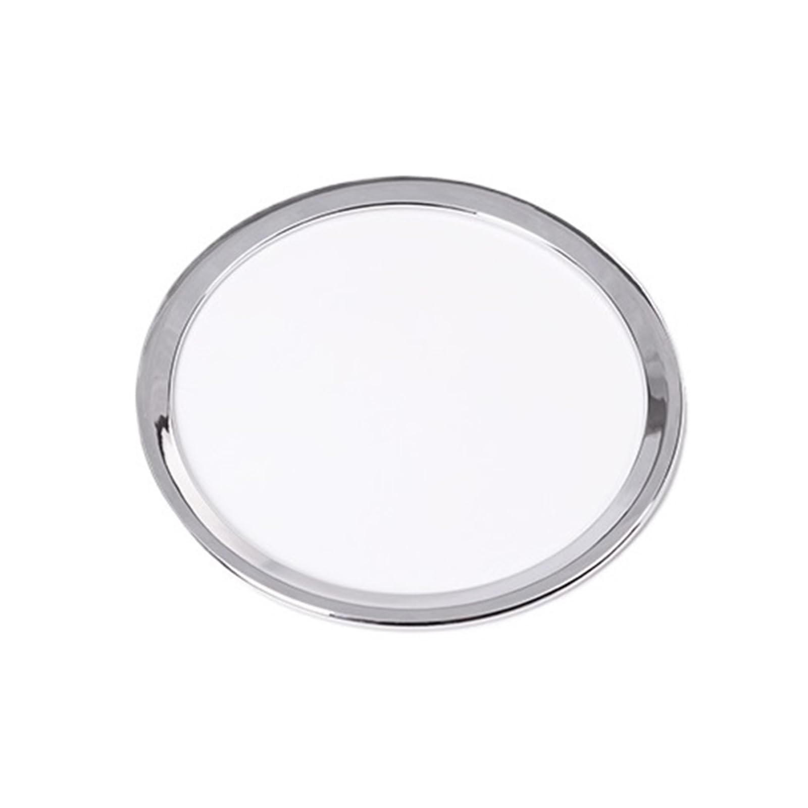 Auto Interior for Jaguar for XFL for F-PACE XE for XEL X761 X760 Steering Wheel Ring Decorative Sticker Accessories(Mirror Silver)