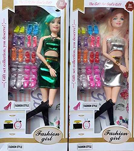 See full amazon price history chart for mQFIT Fashion Girls, Fashion Doll with Dresses Makeup and Cute Doll Accessories Style Wardrobe Doll Set for Girls, Doll Toy for Kids Girls and Boys Dolls (Shoe Doll Pack of 2) mQFIT Fashion Girls, Fashion Doll with Dresses Makeup and Cute Doll Accessories Style Wardrobe Doll Set for Girls, Doll Toy for Kids Girls and Boys Dolls (Shoe Doll Pack of 2) (B09MCQVXZX) Amazon Price History, Amazon Price Tracker