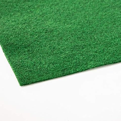 Wondercolour Outdoor Carpet Mat, Non-Slip Grass Felt Carpet for Balcony, Garden and Patio, Artificial Grass Matting for Indoor and Outdoor (Light Green, 200 x 250 cm) Cover