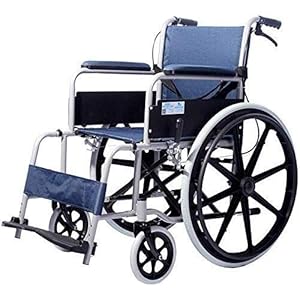 Hyy Yy Rolstoel aluminiumlegering rolstoel, samenvouwbare draagbare Manual rolstoel, 360% Rotatie, geschikt for het…