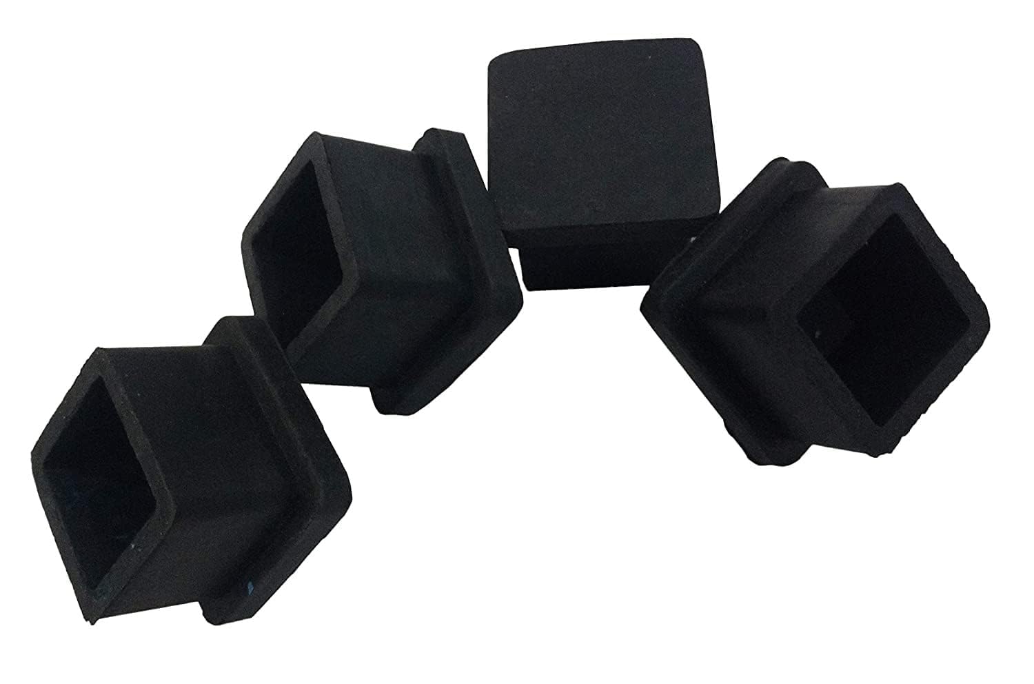 Excel Square Rubber Bush 1.5 Inch/38 mm, Mate or Cap for Furniture, Black, Set of 4 (B0DFD3VKJL) Amazon Price History, Amazon Price Tracker