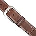 Wolverine Mens Marquette Leather Belt | Workwear | Heavy Duty | Durable | Casual | Everyday | Classic | Jeans | Full Grain Leather | Metal Buckle - Brown, 36
