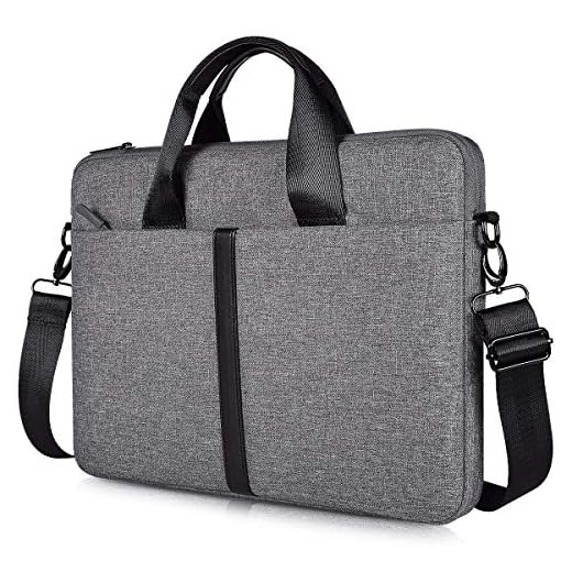 15.6 Inch Water Resistant Laptop Briefcase Bag Men Women for HP ENVY X360 2-in-1 15.6/Pavilion 15, Acer Aspire 5 Slim 15.6/Nitro 5/Chromebook 15, Dell Inspiron 15 3000 5000 7000 15.6", MSI GL65 Bag