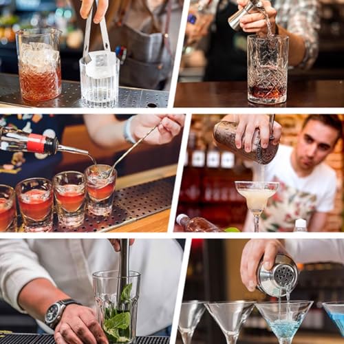 Set Bartender 23 Piezas Acero Inoxidable con Coctelera 750 ml miniatura 6
