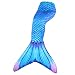Play Tailor Kids Mermaid Tails for Swimming Girls Swimmable Mermaid Swimsuit Costume Size 8