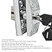 3 Set Tubular Key Lock for Vending Machine, Soda Snack Candy Safe Lock High Security T Handle Lock Quick Locking for Industrial Cabinet