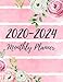 2020-2024 Monthly Planner: Five Years 60 Months Calendar Monthly Planner Schedule Organizer For To Do List Academic Schedule Agenda Logbook Or Student ... (Daily Weekly Monthly Planners With Holidays)