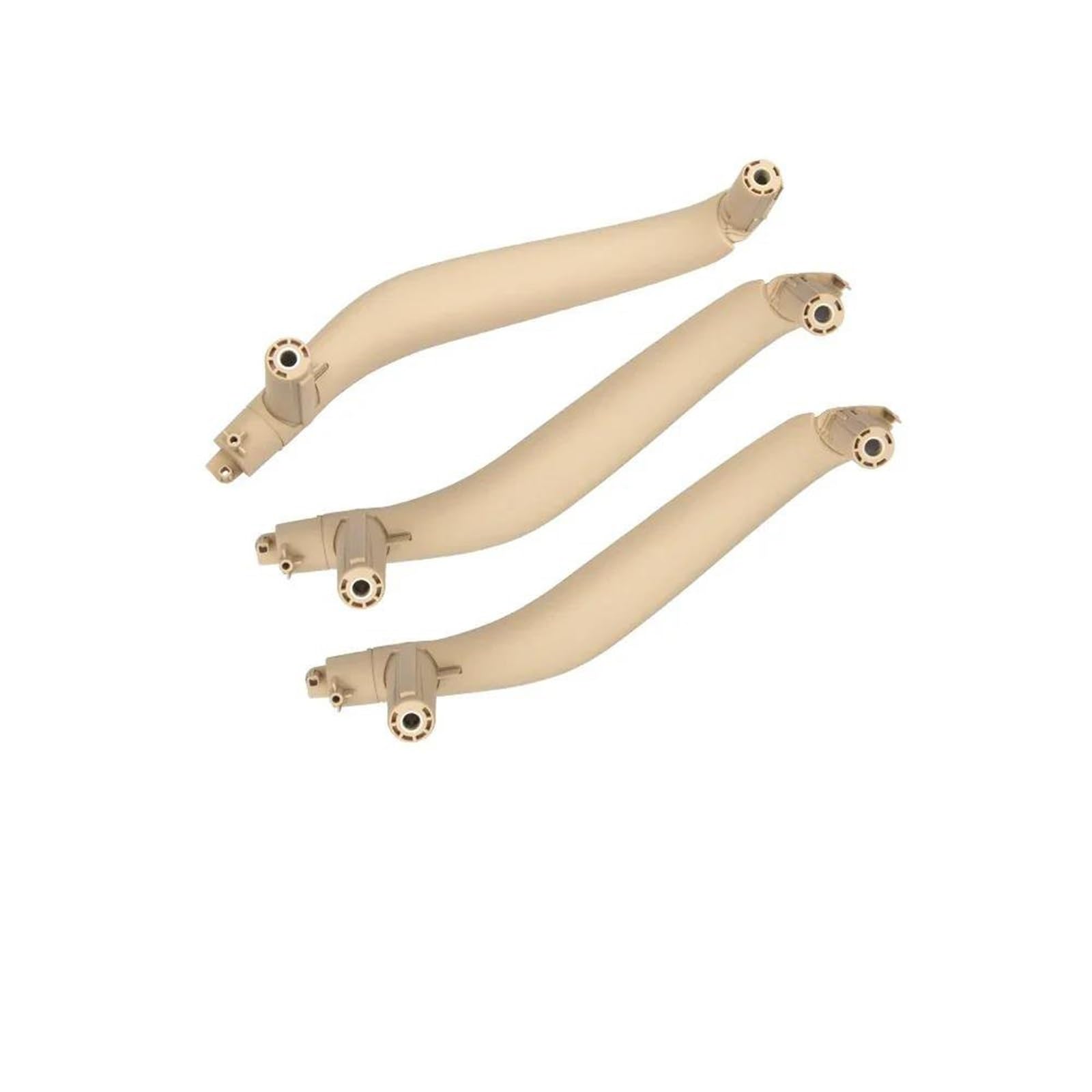 YESKIT LHD Car Interior Door Inside Pull Handle Sets Replacement for BMW X5 X6 F15 F16 2014-2018(Beige)