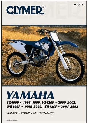 Clymer Service Manual For 00-02 YAMAHA YZ426F