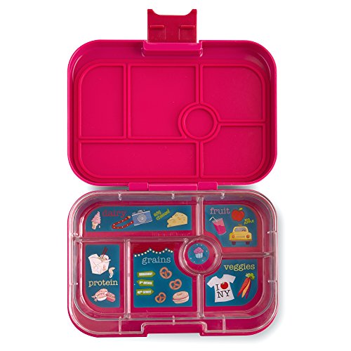 YUMBOX 6 Compartment Original Pink Bento, 1 EA