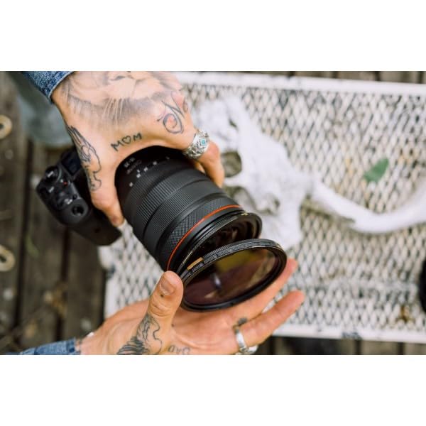 PolarPro - Helix Maglock - 82mm - Thread Plate, Black, 82 mm - Image 2