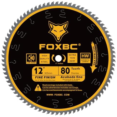 FOXBC 12 Inch Miter Saw Blade Cover